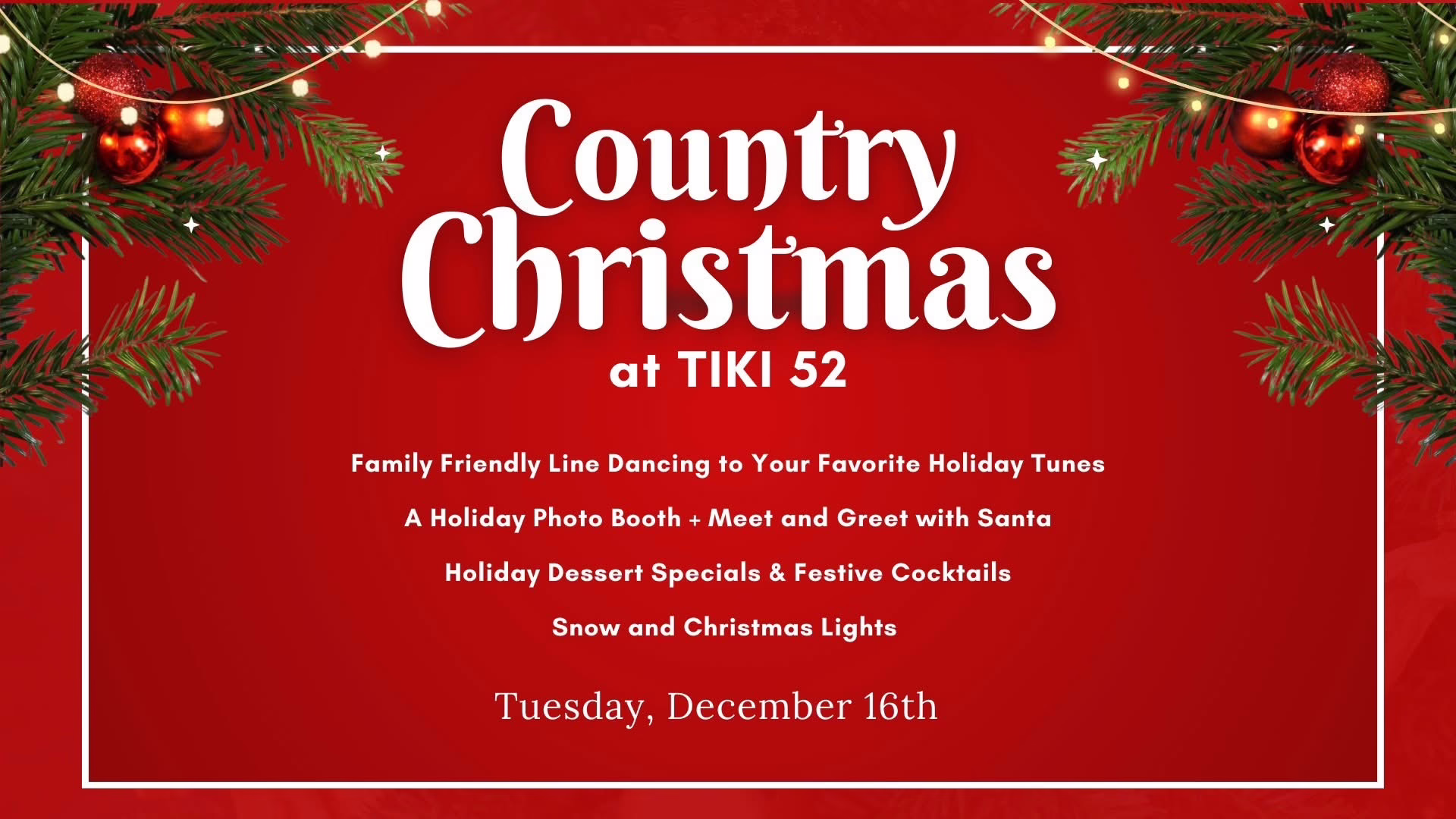 Country Christmas 2025